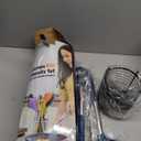 HOTEC 446°F Heat Resistant Silicone Kitchen Utensils, BPA Free Cooking Utensil Set, Spatula Set, Kitchen Gadgets, with Stainless Steel Utensils Holder, Dishwasher Safe, 14pcs Classic Blue