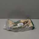 BCTEX COLL Womens Pointed Toe Pumps Shoes Ankle Strap Chunky Low Heels Metal Lined Sandals Designed for Women (7.5, Nude)