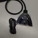 HDMI Switch, GANA 4K HDMI Splitter 3 in 1 Out, 3-Port Switcher Selector with Pigtail HDMI Cable,Supports Full HD 4K 30Hz 1080P 3D Player, Compatible with PS4/3, Xbox, Fire Stick, Roku, PC,TV