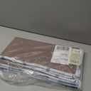 Martha Stewart Stella Owen Plaid Slip-Resistant Kitchen Mat Runner, Blue/White, 20"x50" (1'8" x 4'2" (Rectangular))