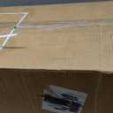 Vintage Bathroom Vanity Light - 2-Light Milk Glass Sconce with Antique Brass Finish & White Shade, Wall Sconce Lighting for Bathroom Mirror, Hallway, Living Room, Bedroom