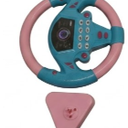 Steering Wheel Tool, with Sucking Cup, Plastic Music Steering Wheel Copilot Steering Wheel Tool for Age of 4-6 Years Old (Pink and Blue)
Visit the POENVFPO Store