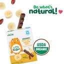 Little Bellies Organic Date, Oat & Banana Bars for Toddlers 12+ Months, 3 oz (5 Bars) - Pack of 6 (EXP 10/01/26)