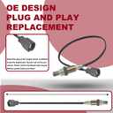 O2 Sensor Upstream & Downstream Oxygen Sensors Compatible with 2005-2011 Toyota Camry 2.4L, 2006-2008 Toyota RAV4 2.4L Replaces# 234-4622 234-9049