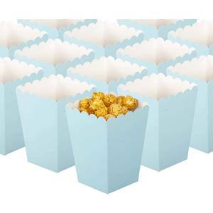 Mini Paper Popcorn Boxes for Party,Pack of 24