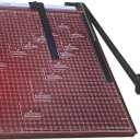 18 Inch Guillotine Paper Cutter - Heavy Duty Professional Paper Trimmer for Cardstock, Photos & Office Use - 12 Sheet Capacity with Safety Lock.