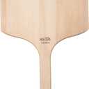 New Star Foodservice 1029970 Restaurant-Grade Wooden Pizza Peel, 16" L x 14" W Plate, with 12" L Wooden Handle, 30" Overall Length