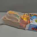 Toddler Toys for 2 3 4 5 Years Old Kids, Transport Car Carrier Truck Toy with 6 Wooden Vehicle, 30in Foldable Track Trailer with Light & Sound Effects, Best Gift Choice for Christmas, Birthday