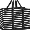 SCOUT Original Deano Tote - Durable Lightweight Open Top Beach, Pool & Lake Bag, Inside Zip Pocket, Folds Flat