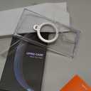 TORRAS 360 Spin Magnetic Stand for Samsung Galaxy S24 Ultra Case, Fit for Magsafe, Hard PC S24 Ultra Phone Case with Kickstand & Ring Holder, Transparent Clear