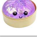 Dumplings Squishy Mystery Mini Dumplings Squishy Stress Balls Fidget Sensory Toy Soft Squeeze Decompression Dough (Purple-A)