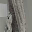 WOOMER Extra Large Heating Pad, 17"x33" XL Heating Pad, Heat Pad with Multi-Color Option, Moist Heat Therapy Feature, Auto Shut-Off, Power Cords Storage Belt (Grey)