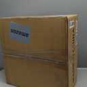 Phrylix 20" Boho Ceiling Fans with Lights, Rattan Flush Mount Ceiling Fan with Light Remote Control with Caged 6 Speeds for Bedroom, Nursery, Living Room (Gold)