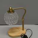 NVRGIUP Candle Warmer, Candle Warmer Lamp with Timer & Dimmer Height Adjustable Scented Candles, with 2 * 50W Bulbs for Home Decor Mothers Day(Gold)