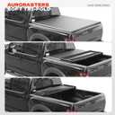 Soft Tri-fold Truck Bed Tonneau Cover for 2019-2025 Chevy Silverado/GMC Sierra 1500 New Body Style 5.8 ft (69.3") Bed, 2025 GMC Sierra 1500 Bed Cover |Not for CarbonPro Bed|