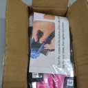 Toddler Ice Skates, Kids Ice Skates, Adjustable Ice Skates for Kids, Upgrade Double Blade Ice Skates for Toddlers, Suitable for Toddler Beginner Skating Training (Pink)