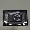 Digital Cameras FHD Camera for Kid Boys Girls Compact Digital Point and Shoot Camera with 16X Zoom 32GB Card Kids Camera for Kids (grayish black)