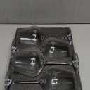 BACLIFE Hand Blown Red Wine Glasses Set of 4  23 oz Burgundy Wine Glasses With Long Stem  Large Premium Crystal Wine Glass  Unique Gift for Wedding, Anniversary, Mothers Day  Clear