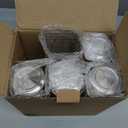 Sursip Glass Juice Bottles 6 Pack 16 oz  Wide Mouth Reusable Bottles with Stainless Steel Lids  Heat-Resistant Borosilicate Glass, BPA Free, Leakproof for Juicing, Smoothies, Milk, Infused Water