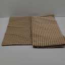 Aegero Pack of 2 Corduroy Decorative Throw Pillow Covers 24x23InchSoft Striped Pillow Covers Modern Farmhouse Home Decor for Sofa Living Room Couch Bed（Coffee）