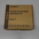 Hi-Spec Small Electric Screwdriver, Mini Drill Set, Rechargeable 3.6V Cordless Screwdriver with 26 Driver Bits, Power Tool for Small Projects & Home Use, Pink