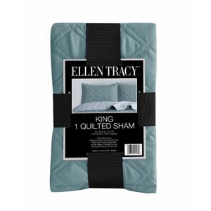 Ellen Tracy™ Quilted Single Sham 100% Polyester King, 20x26in 100% Polyester