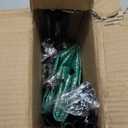 Greenhouse, Phonjoroo Lean to Small Greenhouse w/ 2 Side Windows & Zipper Rolling Door Tomato Greenhouses w/ Thicken PE Cover Outdoor Plant House Portable Small Hot House Winter Storage