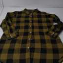 EVALESS Color Block Plaid Shacket Jacket Womens Fall Clothes Fashion Outfits (XX-Large)