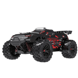 KGF 1:18 Scale All Terrain RC Cars, 40km/h High Speed Remote Control Car, 2.4Ghz RC Car Toys Gifts for Kids and Adults, 4WD Electric Vehicle with 2 Rechargeable Batteries, Off Road Monster Truck
