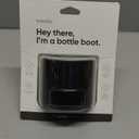 Owala Silicone Water Bottle Boot, Anti-Slip Protective Sleeve for Water Bottle, Protects FreeSip, Twist, and Flip Stainless Steel Water Bottles, 24 Oz, Black