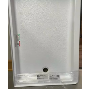 DuoForm Plastics Shower pan, White 24 x 36 shower pan with 2″ skirt