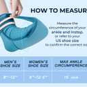 Plantar Fasciitis Relief Night Splint, Foot Ice Pack Wrap Plantar Fasciitis Brace for Men Women,Ankle Ice Pack for Achilles Tendonitis Heel Spur Foot Pain