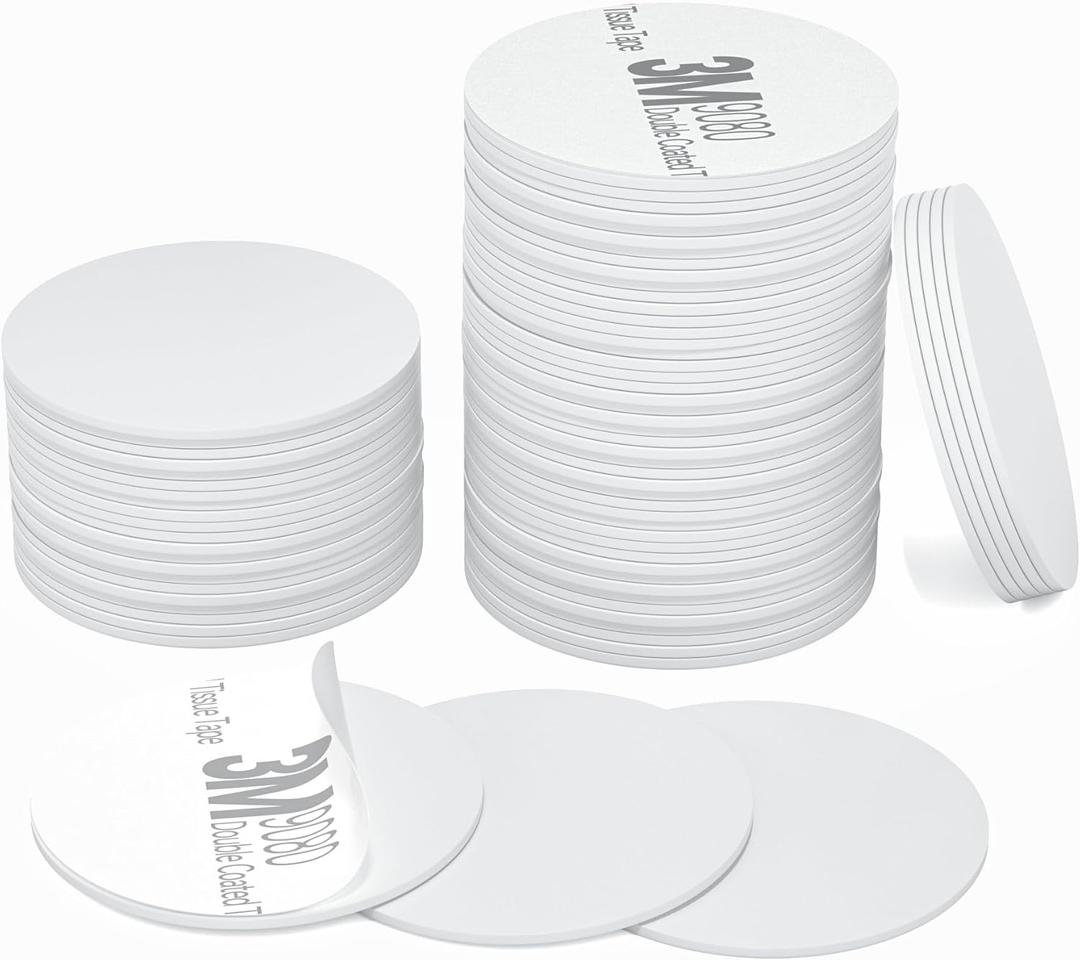 20 pcs NFC Tags NFC Stickers NTAG215 NFC Tag Sticker NFC Sticker Programmable NFC Chip Home Assistant NFC Tags with Adhesive Back, Compatible with TagMo and NFC Enabled Devices