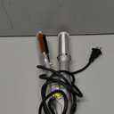 2 in 1 Curling Iron, Hair Curling Wand, for Short & Long Hair, Hair Curling Tools for Styling, Travel Hot Rollers, Ceramic Curling Tongs, Heated Round Brush, Adjustable Temperature