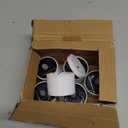 Solar Tea Lights Outdoor - 8 Pack Waterproof Rechargeable Dusk to Dawn Outdoor Lighting Flameless Flicker Reusable LED Solar Candles for Lanterns Camping Garden Home Decorations, 2.3''x2.1''