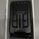 Cell Phone Stand with Wireless Bluetooth Speaker and Anti-Slip Base HD Surround Sound Perfect for Home and Outdoors with Bluetooth Speaker for Desk Compatible with iPhone/ipad/Samsung Galaxy (Black)