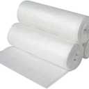 Aluf Plastics 4 Gallon 6 Micron (eq) Clear Garbage Bags - 17" x 18" - Pack of 2000 - For Home, Office, Bathroom, Healthcare, & Municipal
