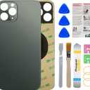 OEM Rear Back Glass Replacement for iPhone 11 Pro Max 6.5 Inches with Professional Repair Tool Kit (Midnight Green)