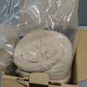 EMME Cotton Throw Blanket for Couch Soft Muslin Blankets 50"x60" Lightweight Breathable Blanket Light Tan All Season Gauze Blanket