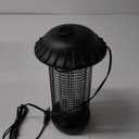Buzbug LED Bug Zapper Indoor Outdoor, 10 Years Lifespan, 6.5ft Power Cord, IPX4 Waterproof, High-Voltage, Mosquito Zapper, Fly Trap Mosquito Trap, Fly Killer Fly Zapper -MO008C (New Black)