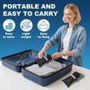 2 x Airplane Foot Hammock, Portable Foot Hammock for Plane Travel to Relax Your Feet, Plane Travel Essentials Comfy Foot Rest Hanger Plane Footrest for Long Trip