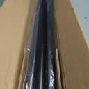 Tension Curtain Rod 39-122 In (3.3-10Ft), Heavy Duty Long Curtain Rods No Drilling for Window, Shower Curtain Rod for Bathroom, Adjustable Outdoor Tension Rod for Patio, Never Rust, Black