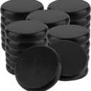 22 PCS Basalt Message Stones, 3 Inches / 8 cm Hot Rocks Massage Stones, Basalt Hot Stones for Relaxing, Spa, Healing