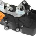 X AUTOHAUX Replacement Front Left Driver Side Power Door Lock Actuator Motor for Pontiac Grand Prix 2004-2008 Door Latch Actuator Assembly Replace No.25955875/10345427 Black