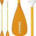 HUIIKE Paddle Board Paddle 2-in-1 Aluminum Sup Paddleboard Oar & Kayak Detachable 4 Piece | Double Sided Sup Oar Adjustable for Stand Up Board | Packable Paddleboard Ore & Kayak for Paddleboarding