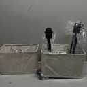 Bedside Lamps with USB Ports and AC Outlet, Touch Control Table Lamp for Bedroom 3-Way Dimmable Nightstand Lamps Set of 2 with for Living Room Dorm Office, LED Bulbs Included