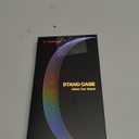 TORRAS Strong Magnetic & Seamless Stand for Samsung Galaxy S25 Ultra Case, Fit for MagSafe, Mil-Grade Drop Protection, Kickstand for Samsung Galaxy S25 Ultra Case, Translucent Back/Blue Edge