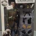 12 inch Military Soldiers Realistic Special Forces Army Man Action Figures Play Set with Accessories Collection (NB04-Battlefield Medical Corps)