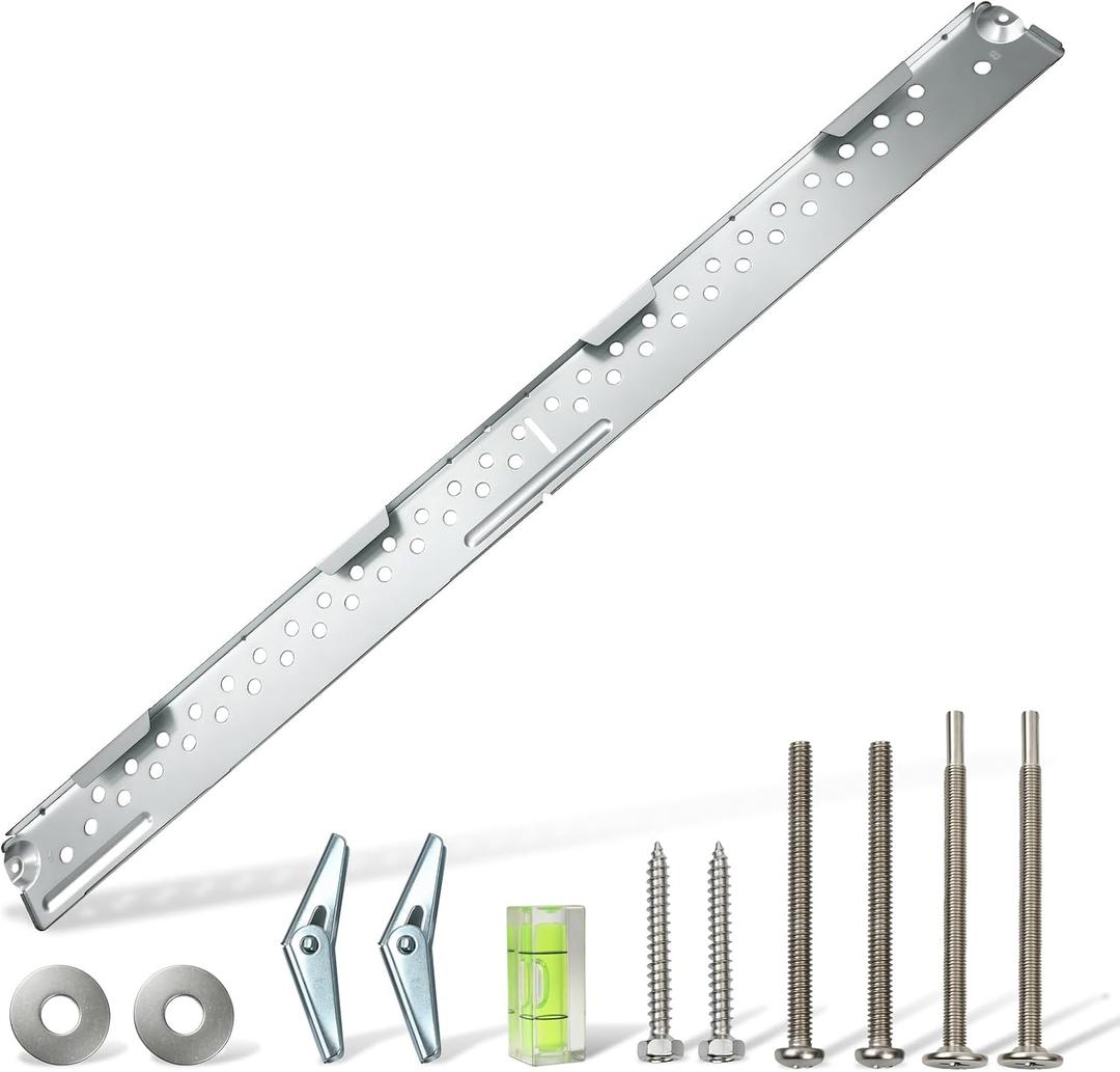 5304509487 Microwave Mounting Bracket Plate Fits for Frigidaire | Replaces 5304488426, 2691361, PS5136284 Microwave Mounting Kit Compatible with Crosley, Kenmore & More