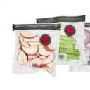 ZWILLING Fresh & Save 4 pc Vacuum Sealer Machine Set, 4 Small Reusable Snack Bags, Sous Vide Bags, Food Saver (White)